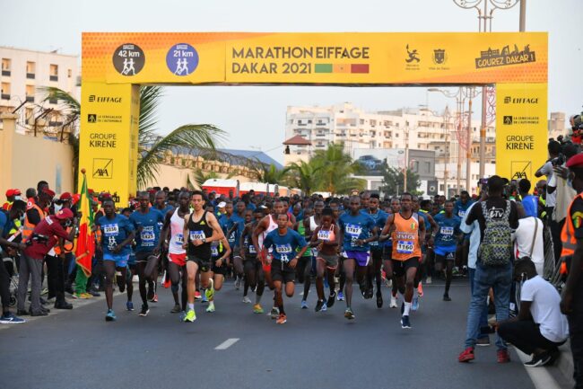 3ème édition du Marathon de Dakar.