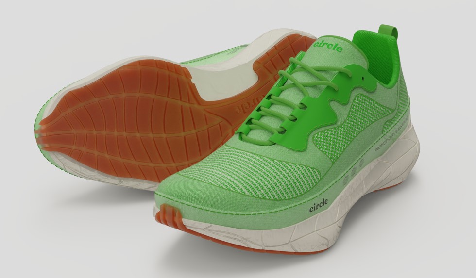 Circle lance une chaussure de running biodégradable et recyclable