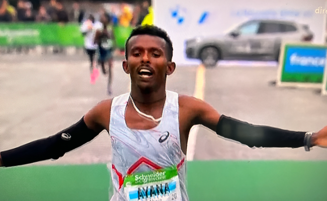 marathon de paris 2023 ayana
