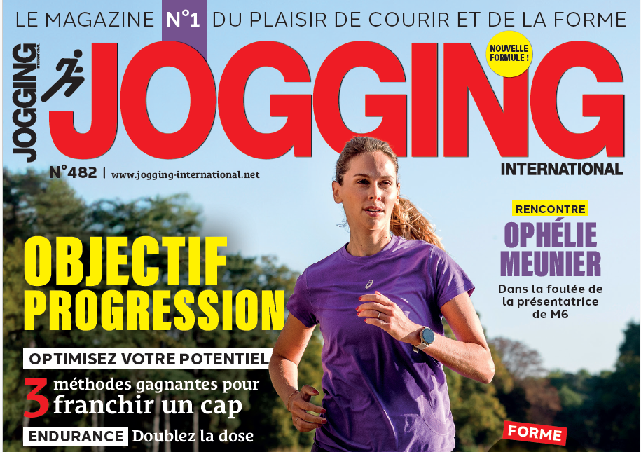 Le numéro 482 de Jogging International est en kiosque