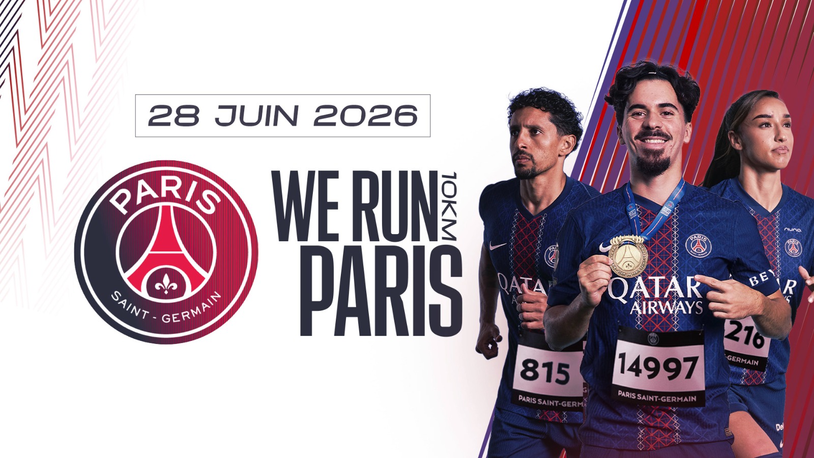 We Run Paris : la course de 10km du PSG fait son retour en 2026