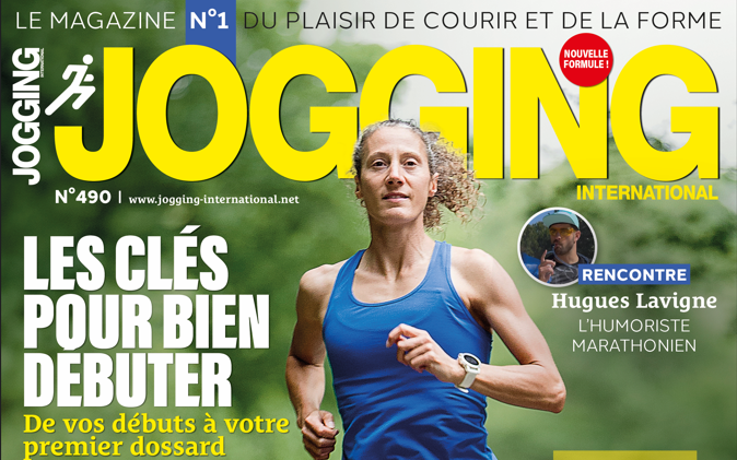 Le numéro 490 de Jogging International est en kiosque