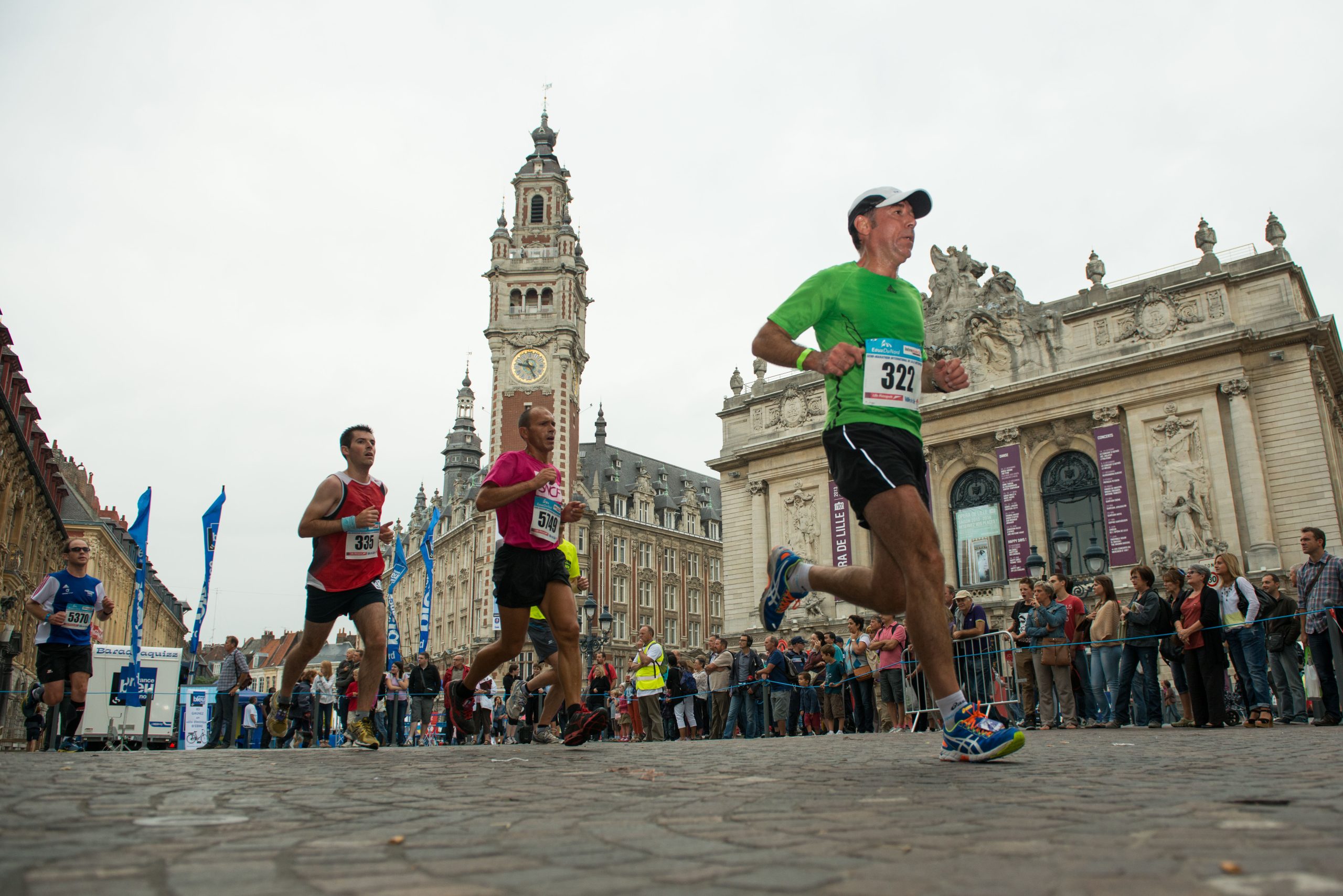 Marathon de Lille : un parcours entre ville et campagne et un départ tardif