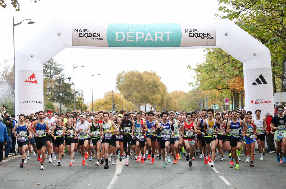Ekiden de Paris : le grand rendez-vous du marathon collectif !